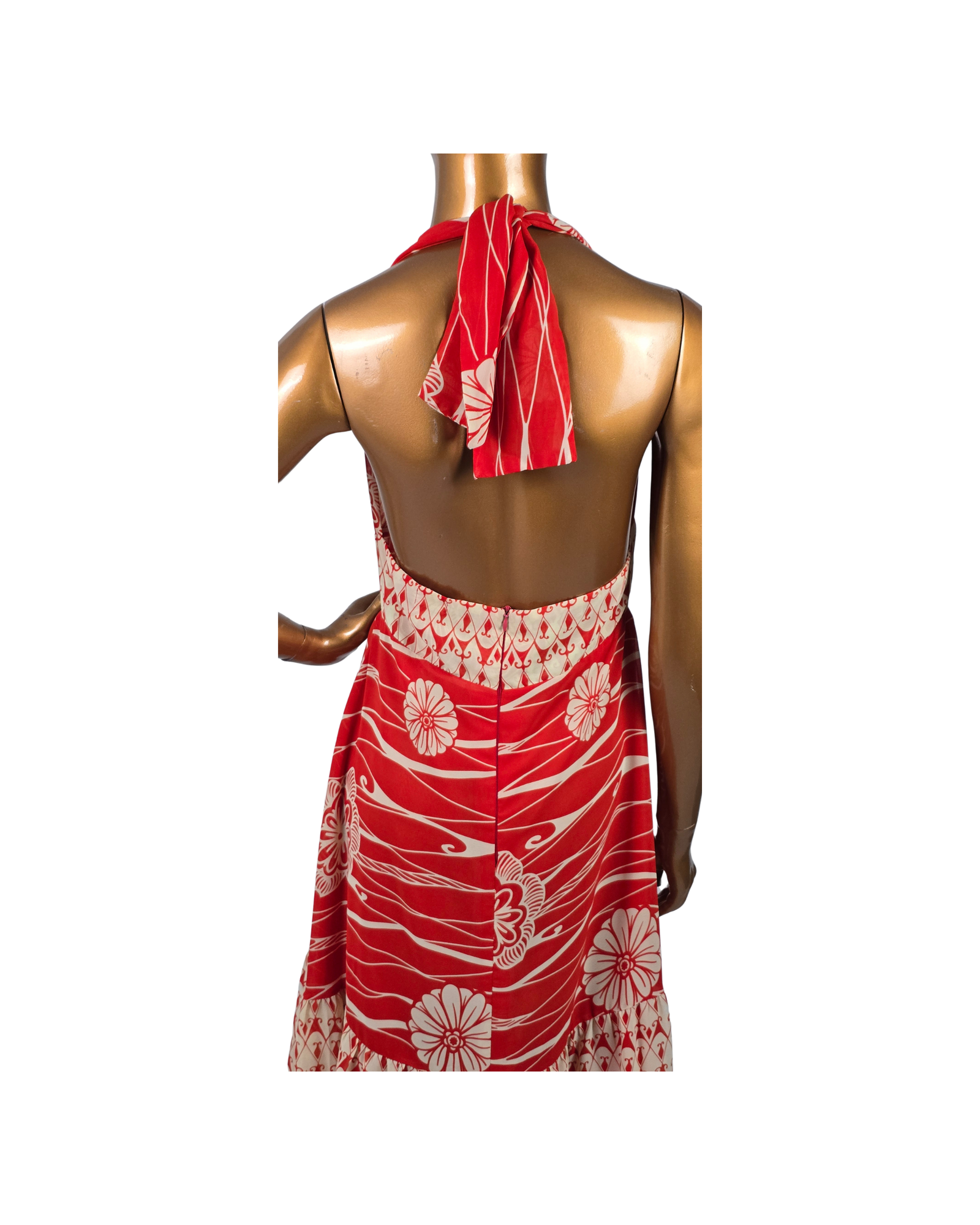 Vestido longo Ferrugem - P - Imagem 7