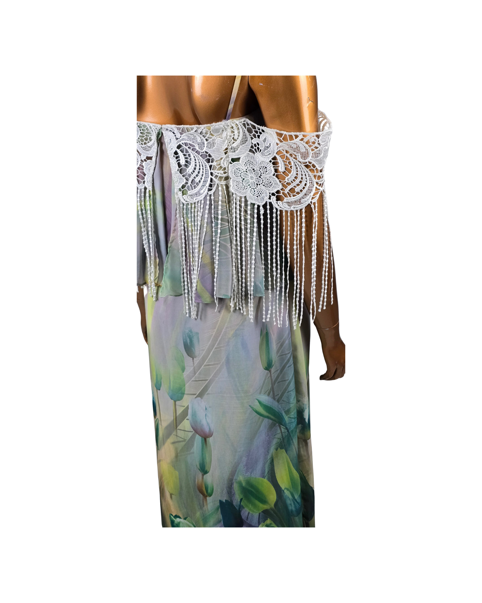 Vestido longo Estilista - M - Imagem 3