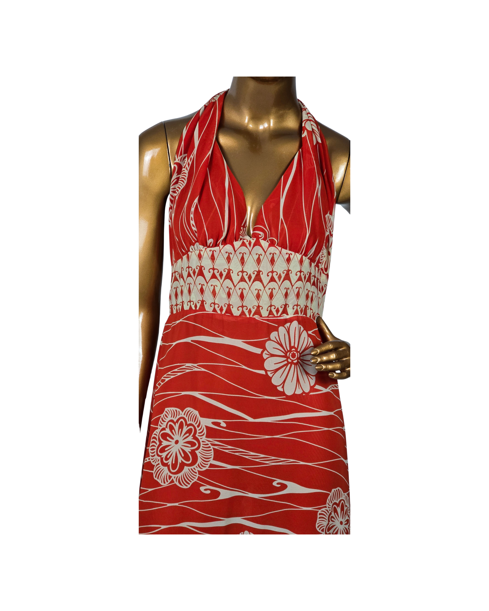 Vestido longo Ferrugem - P - Imagem 2