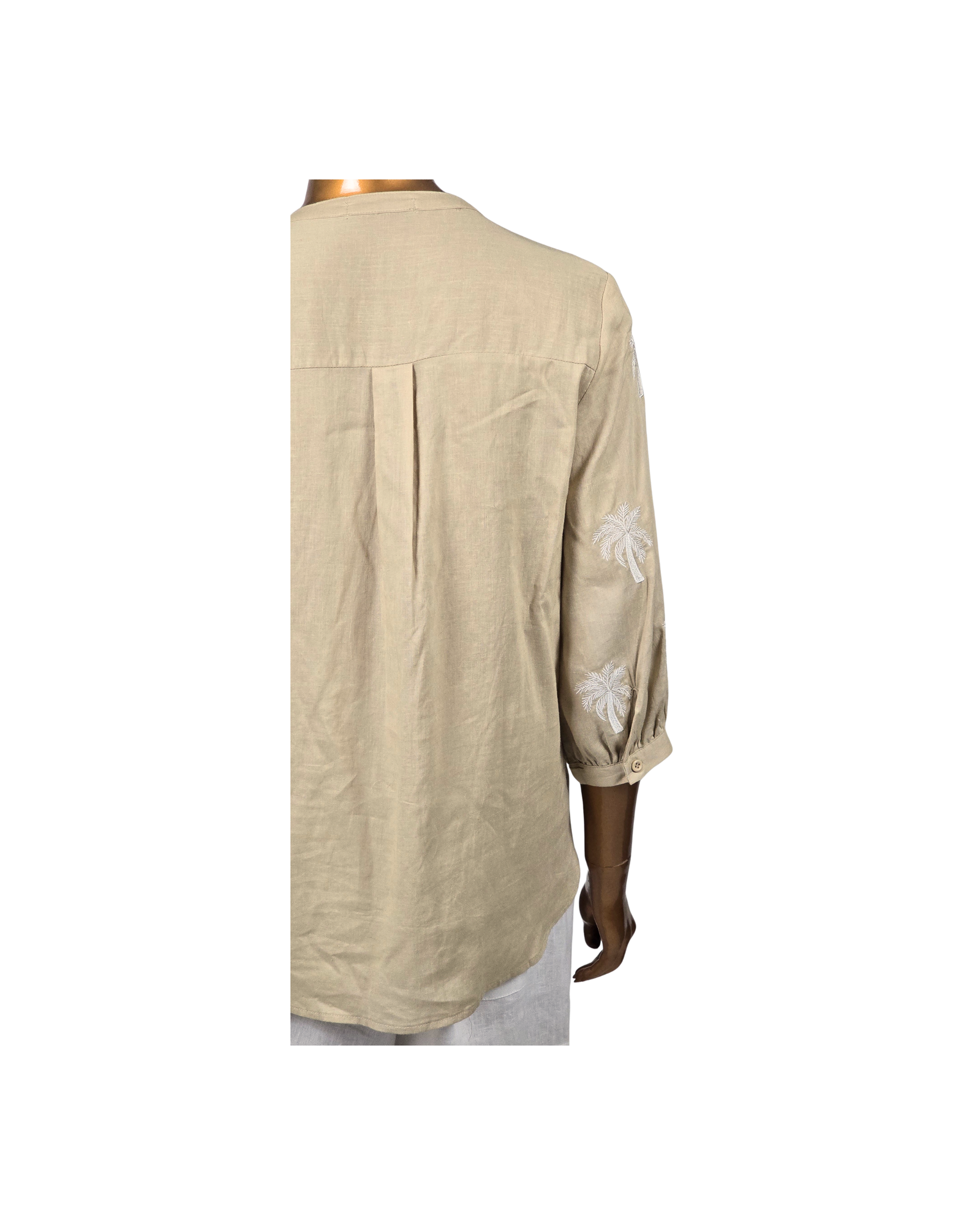 Blusa de manga curta Mundo Boho Chic - P - Imagem 6